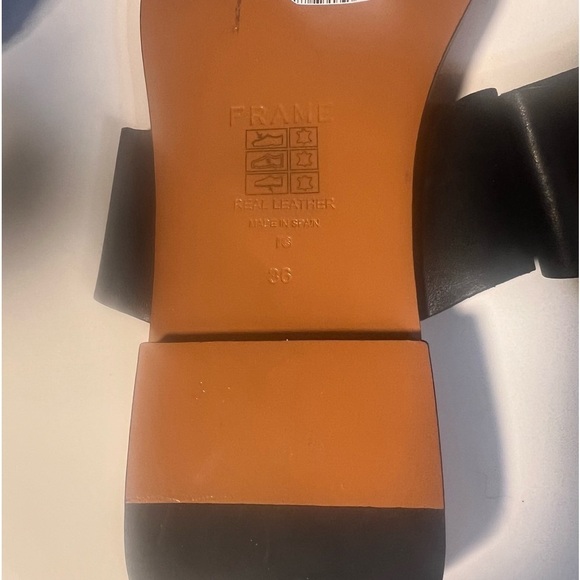 Frame Le Brentwood leather sandals NWOT - Picture 7 of 7